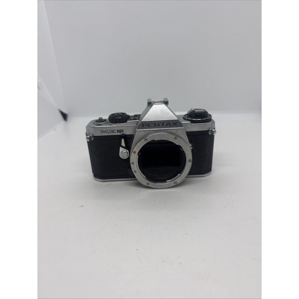 Pentax ME Super 35mm Film Camera Body, Chrome (Parts and Repair)
